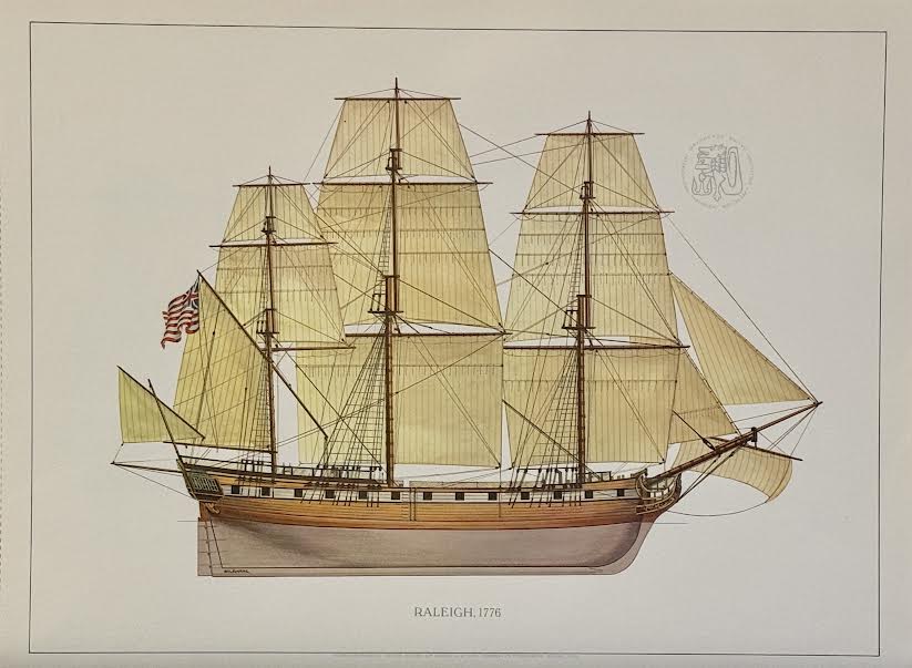 Raleigh, 1776