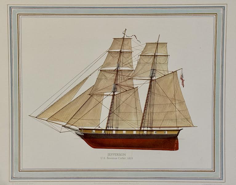 Jefferson, U.S. Revenue Cutter 1833