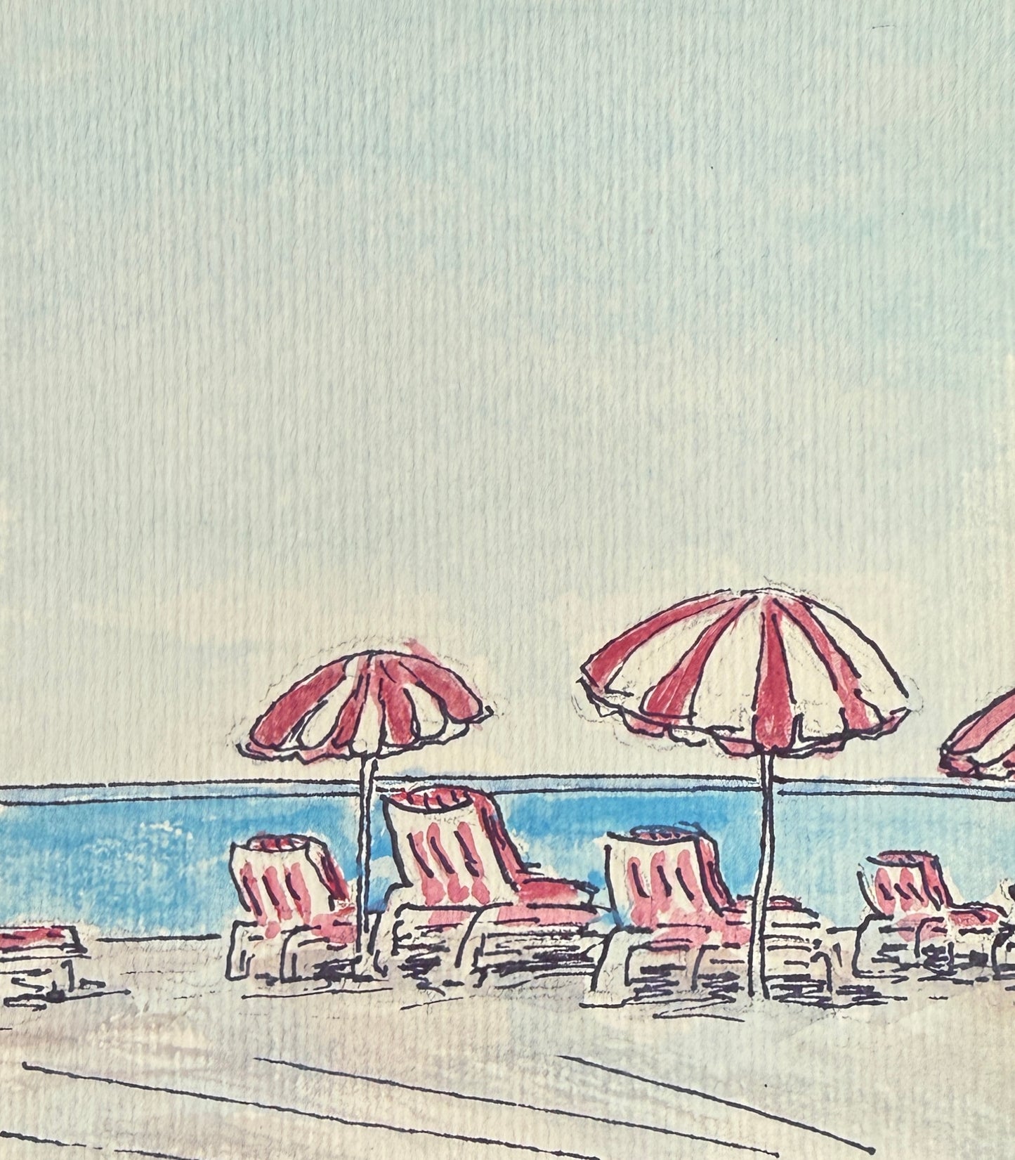 Beyond The Red Umbrellas