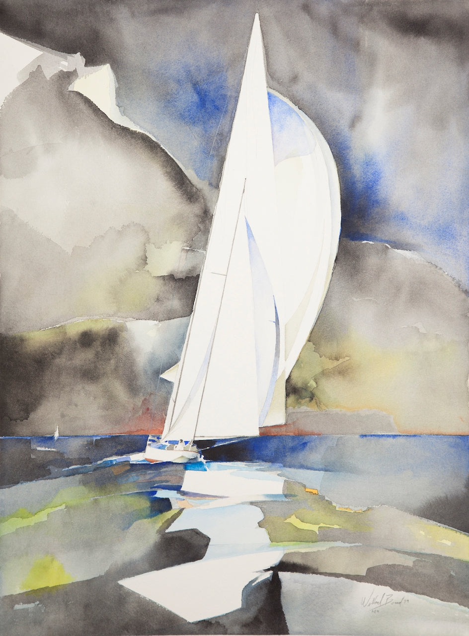 Trail Off the White Yawl