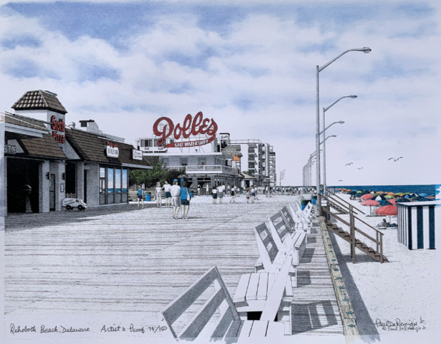 Color Rehoboth Beach, Delaware