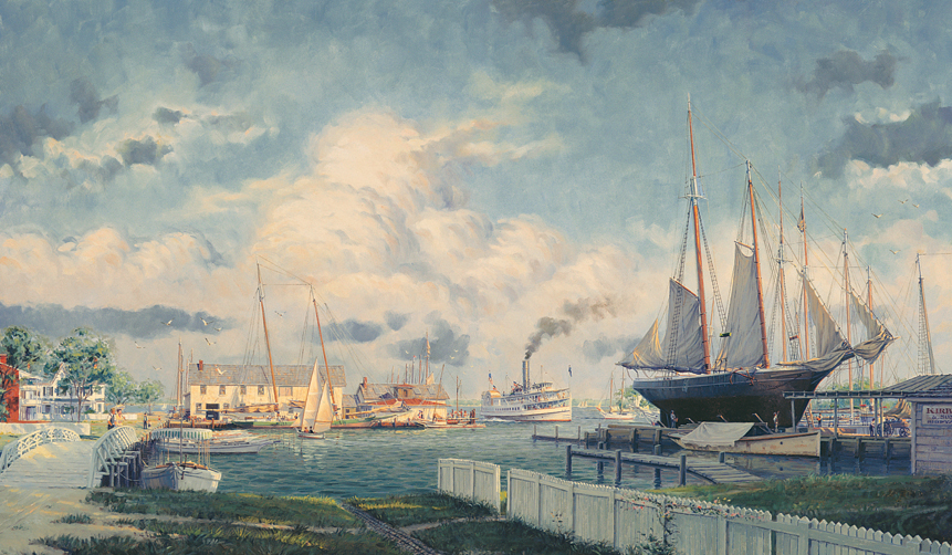 Summer Afternoon at St. Michaels