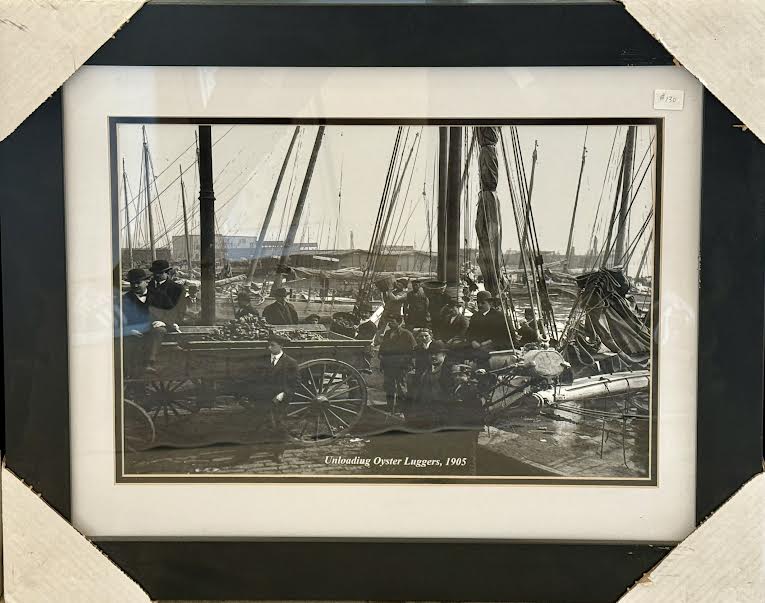 Unloading Oyster Luggers