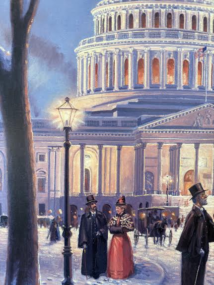 A Winter's Evening on the Hill