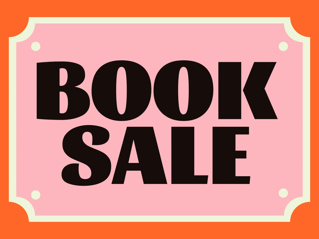 BOOK SALE IN PERSON ONLY