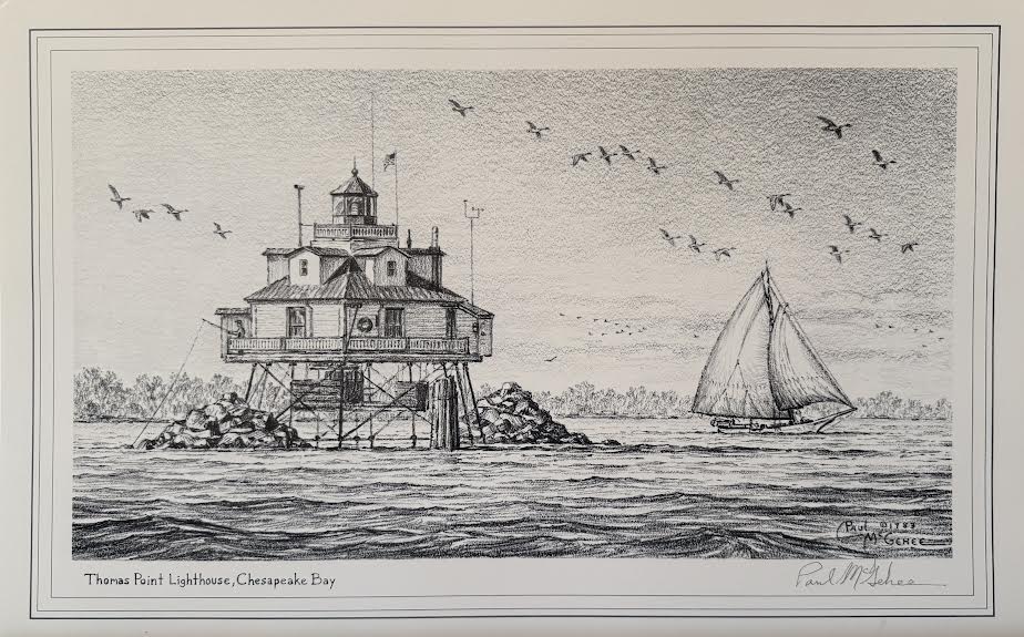 Thomas Point Lighthouse, Chesapeake Bay