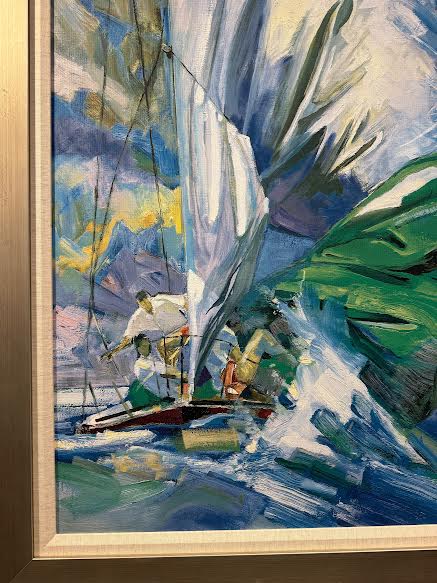 Framed "Leading The Fleet"