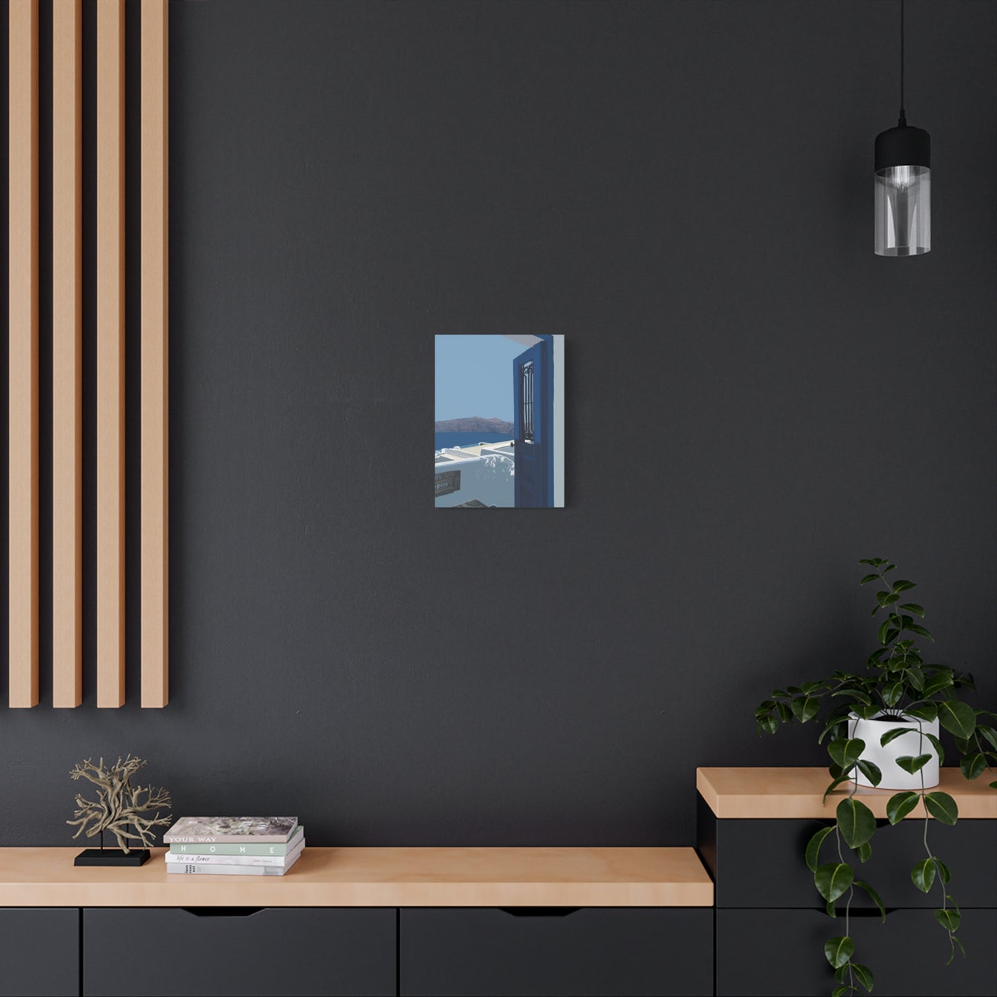 Santorini, Greece – Stretched Canvas Wall Art