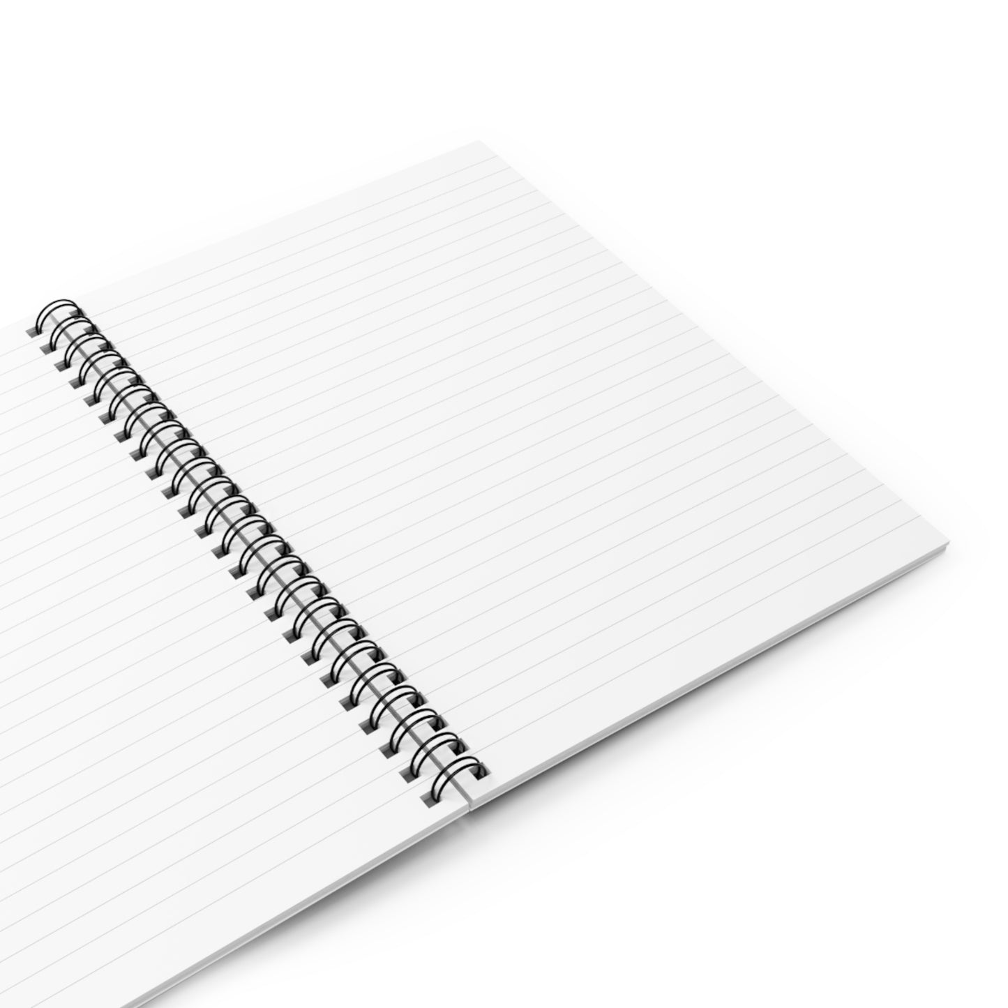 Crab Pattern Spiral Notebook - Colorful Coastal Journal (Ruled)