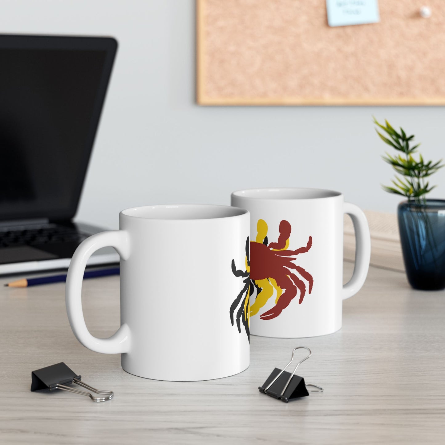 Maryland Crab Ceramic Mug — Gift (11oz & 15oz)