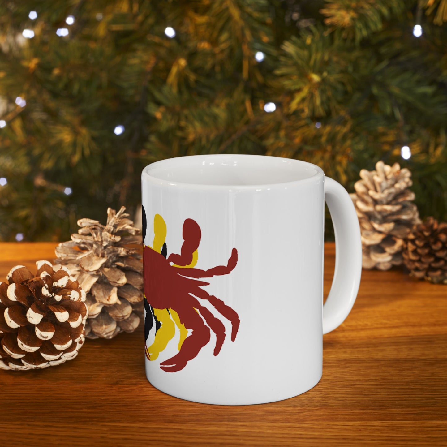Maryland Crab Ceramic Mug — Gift (11oz & 15oz)