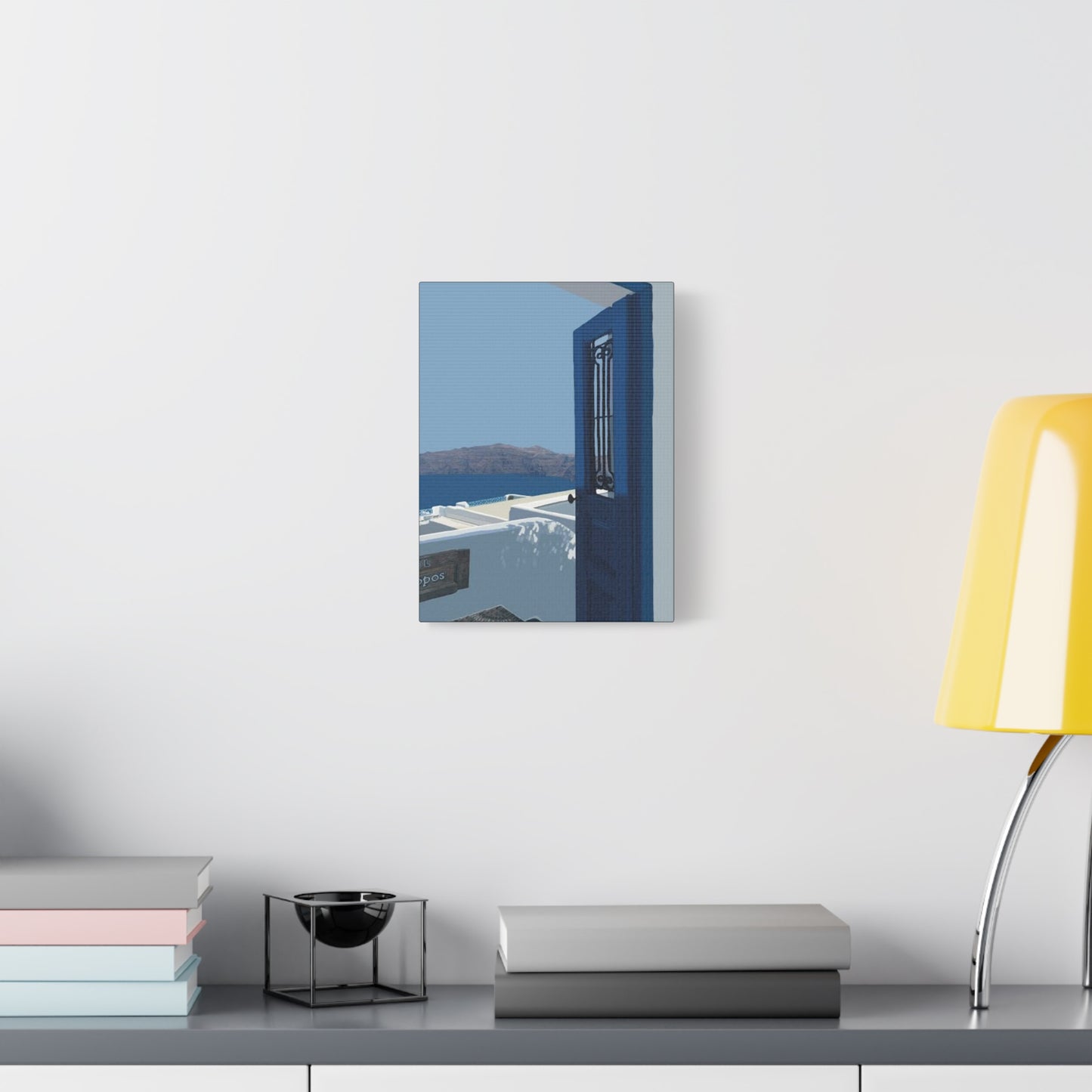 Santorini, Greece – Stretched Canvas Wall Art