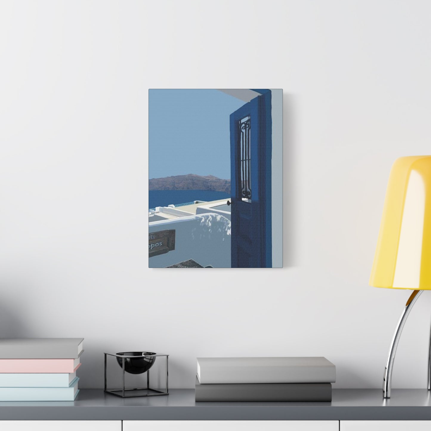 Santorini, Greece – Stretched Canvas Wall Art