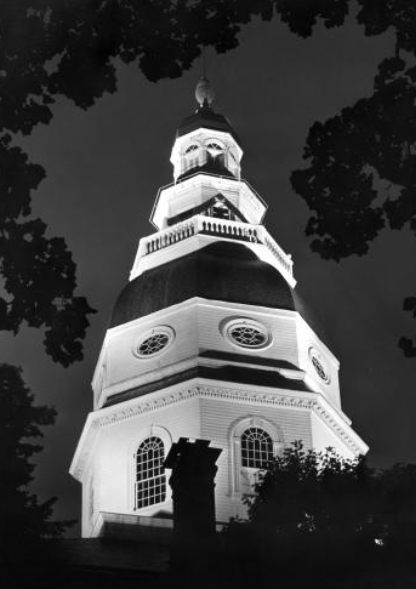 Capitol Dome at Night