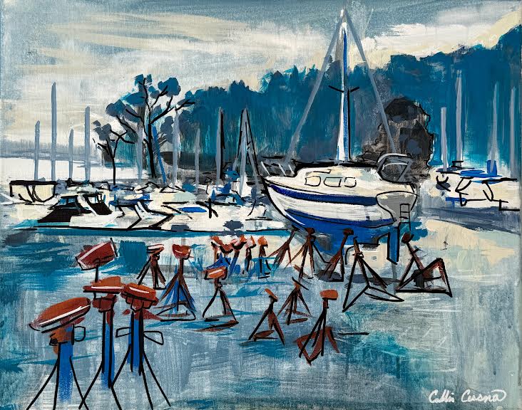 Cutter Marina in Winter