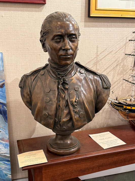 Bronze Bust of John Paul Jones