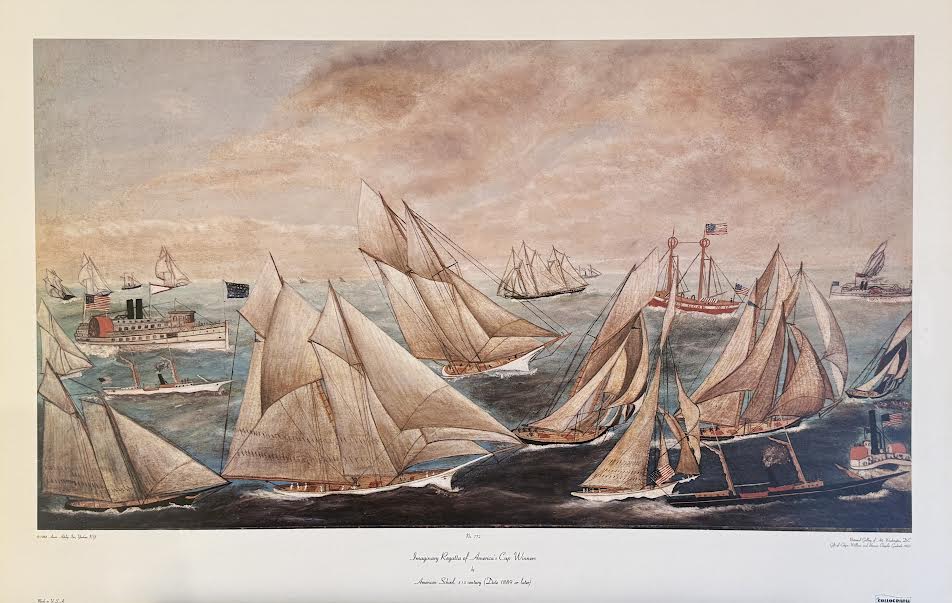 Imaginary Regatta of America's Cup Winners