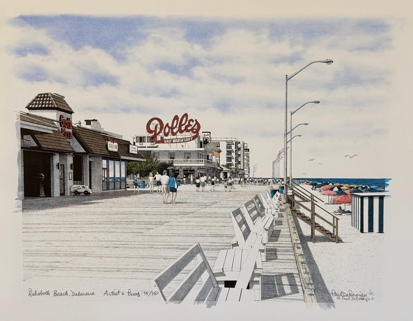 Color Rehoboth Beach, Delaware