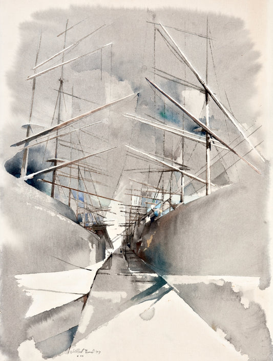 Tall Ships at South Seaport 1977