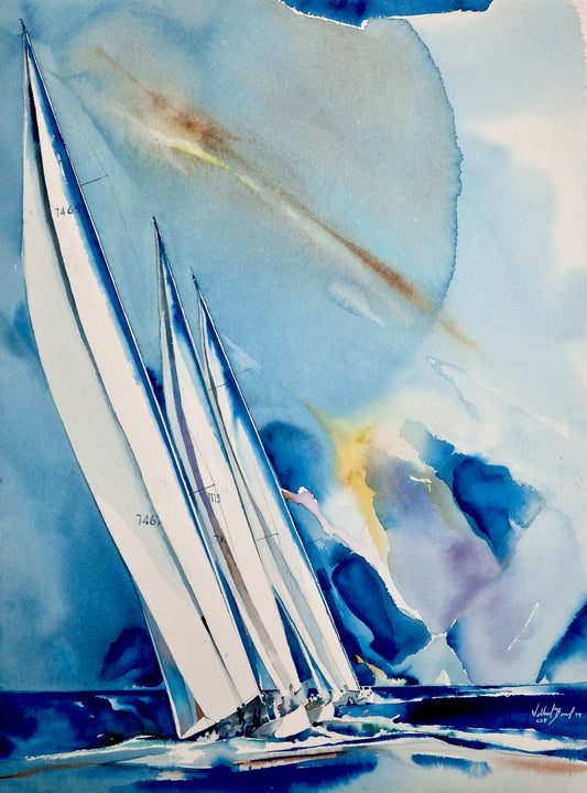 Threesome on a Starboard Tack