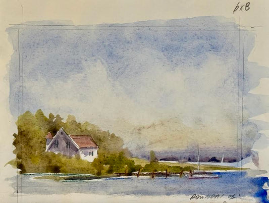 Untitled Preliminary Watercolor Study