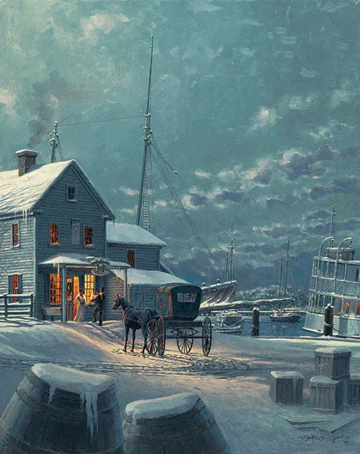 WINTER'S EVE ON THE NORTHERN NECK