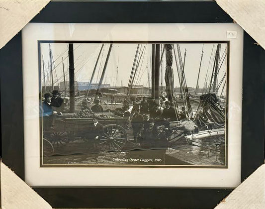Unloading Oyster Luggers