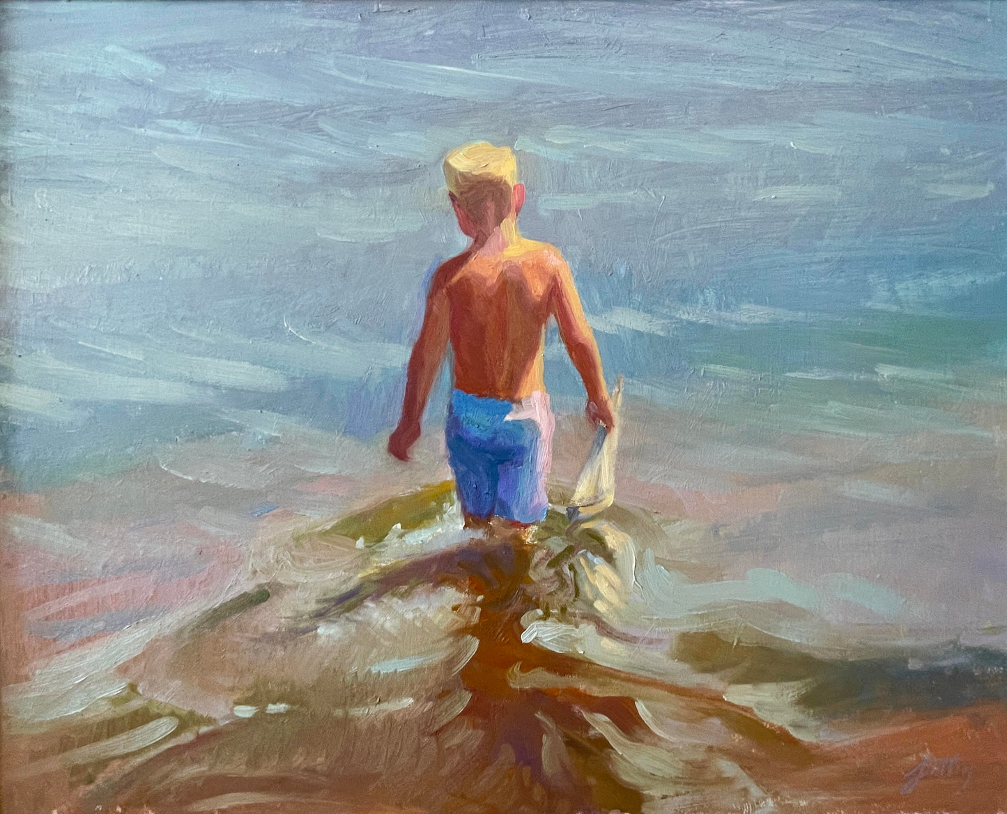 Playing in the Magothy