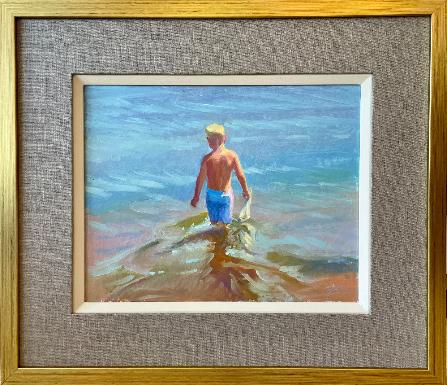 Playing in the Magothy