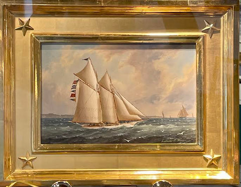 Schooner Yacht off Martha's Vineyard