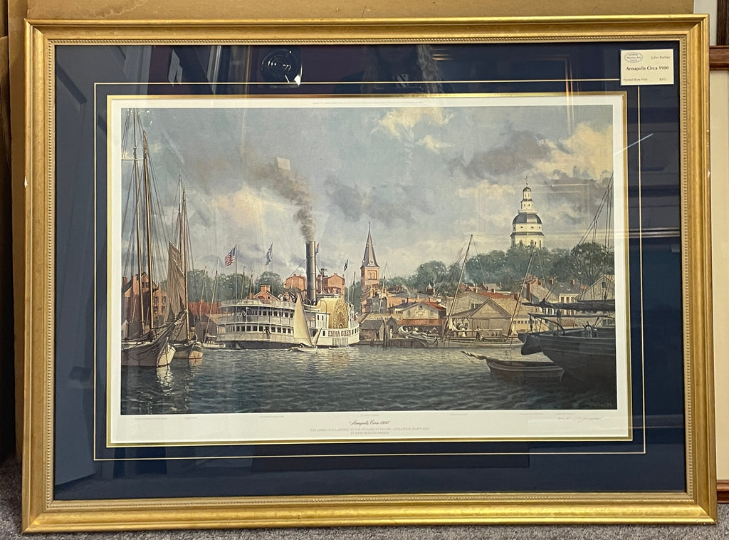 Annapolis Circa 1900 - Framed