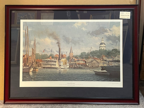 Annapolis Circa 1900 - Framed