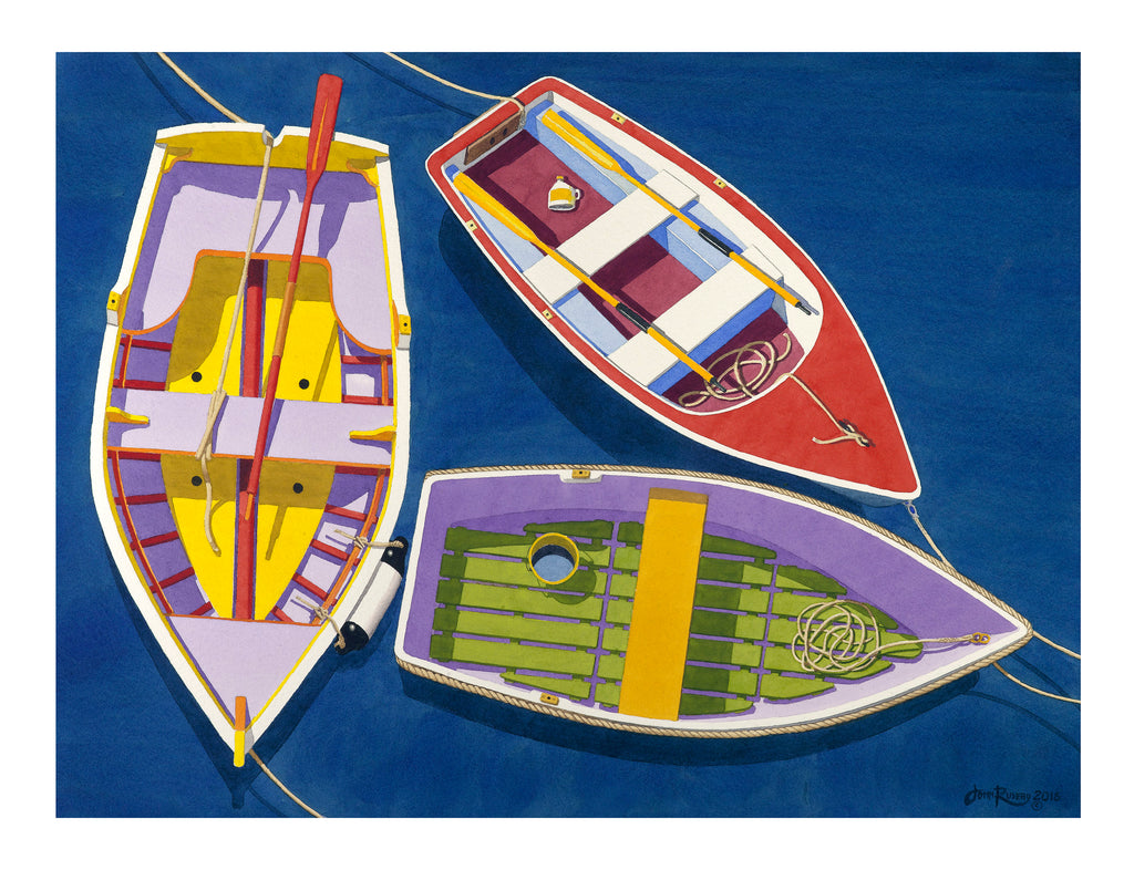 THREE RINGY DINGHIES