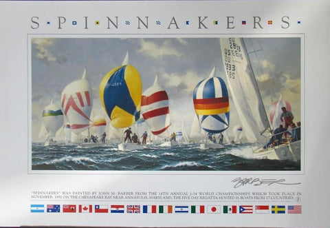 Spinnakers Poster