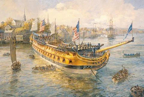 LAUNCHING DAY USS AMERICA